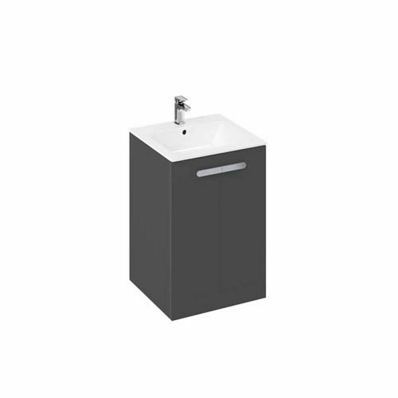 Britton My Home 600mm Floorstanding Vanity Unit For Countertop Basin Grey - MY60CTUFSG 1 Britton My Home 600mm Floorstanding Vanity Unit For Countertop Basin Grey - MY60CTUFSG
