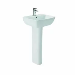 Britton My Home Full Pedestal - White - MYFULLPEDW