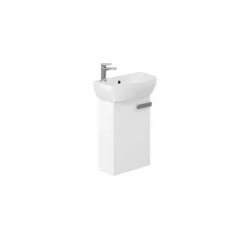 Britton My Home Wall Hung Vanity Unit For Short Projection Basin White - MYSSPUWHW