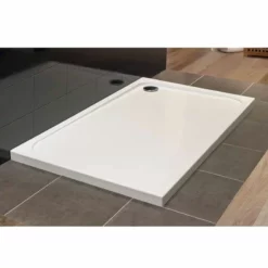 Merlyn Touchstone Anti Slip Rectangular Shower Tray Without Waste - White - 1500 X 760mm - S1576RTASTO