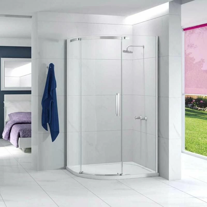 Merlyn Ionic Essence 1 Door Offset Quadrant Shower Enclosure 1200 X 900mm Left Hand - A0101KH 1 Merlyn Ionic Essence 1 Door Offset Quadrant Shower Enclosure 1200 X 900mm Left Hand - A0101KH