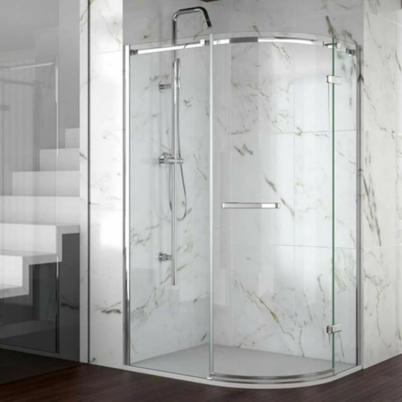 Merlyn 8 Series Frameless 1 Door Offset Quadrant Shower Enclosure 1200mm X 900mm - A0601IH 1 Merlyn 8 Series Frameless 1 Door Offset Quadrant Shower Enclosure 1200mm X 900mm - A0601IH