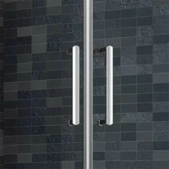 Merlyn Ionic Essence Framed Sliding Shower Door With Side Panel 1200mm - DWH04C0 -IDEAL STANDARD Shop merlyn dwh04c0 3