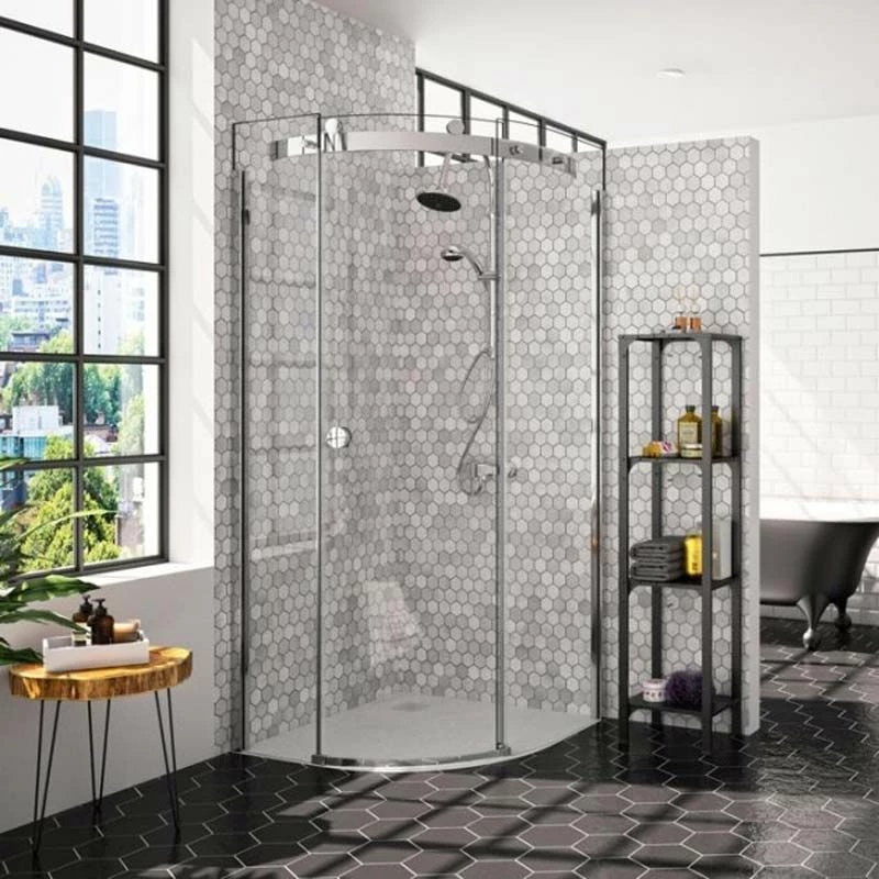 Merlyn 10 Series 1 Door Quadrant Shower Enclosure Left Hand 900mm - M103221CL 1 Merlyn 10 Series 1 Door Quadrant Shower Enclosure Left Hand 900mm - M103221CL