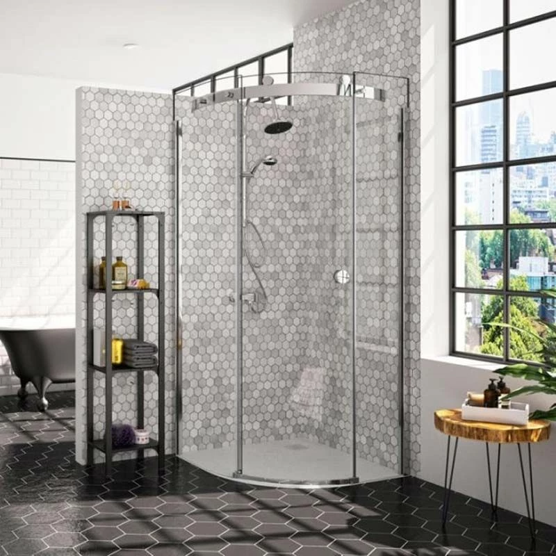 Merlyn 10 Series 1 Door Quadrant Shower Enclosure Right Hand 900mm - M103221CR 1 Merlyn 10 Series 1 Door Quadrant Shower Enclosure Right Hand 900mm - M103221CR