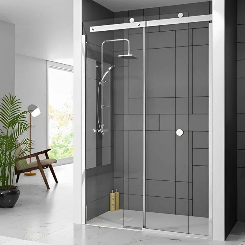 Merlyn 10 Series Sliding Shower Door Left Hand 1400mm - M108291CL 1 Merlyn 10 Series Sliding Shower Door Left Hand 1400mm - M108291CL