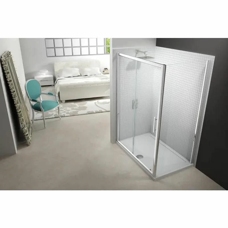 Merlyn 6 Series Sliding Shower Door 1400mm - M68291 2 Merlyn 6 Series Sliding Shower Door 1400mm - M68291 - Image 2