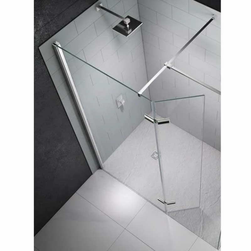 Merlyn 8 Series Showerwall With Hinged Swivel Panel 1250mm - M8SW261 2 Merlyn 8 Series Showerwall With Hinged Swivel Panel 1250mm - M8SW261 - Image 2