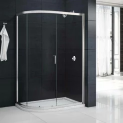 Merlyn MBOX 1 Door Offset Quadrant Shower Enclosure 1200 X 800mm - MB1Q1280