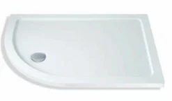 MX Elements Offset Quadrant Right Hand Shower Tray 1200mm X 900mm - TQG