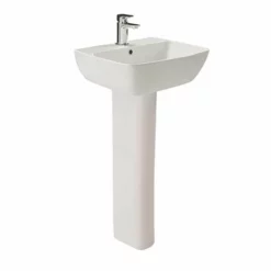 Britton My Home Basin 50cm One Tap Hole - White - MY50BSN1THW