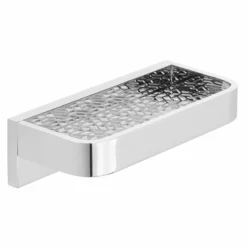 Vado Omika 200Mm Shelf With Geometric Insert - Chrome - OMI-185-20-C/P