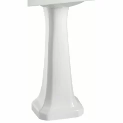 Burlington Full Pedestal - White - P1