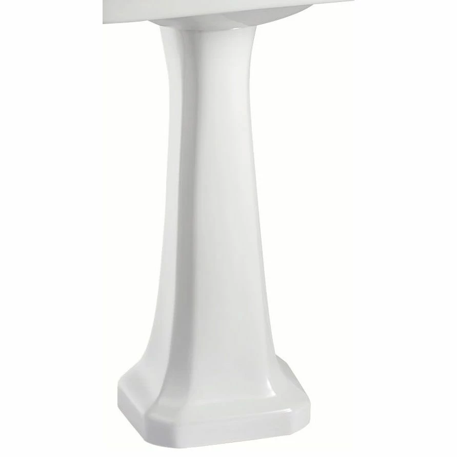 Burlington Full Pedestal - White - P1 1 Burlington Full Pedestal - White - P1