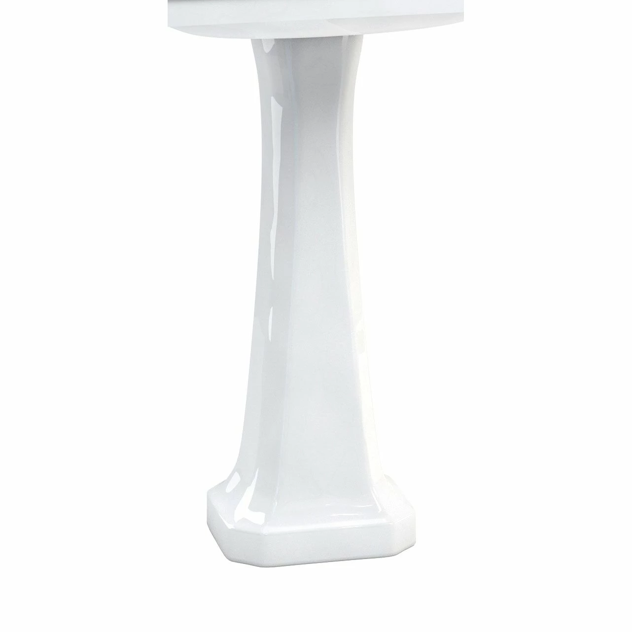 Burlington Classic Pedestal - White - P6 1 Burlington Classic Pedestal - White - P6