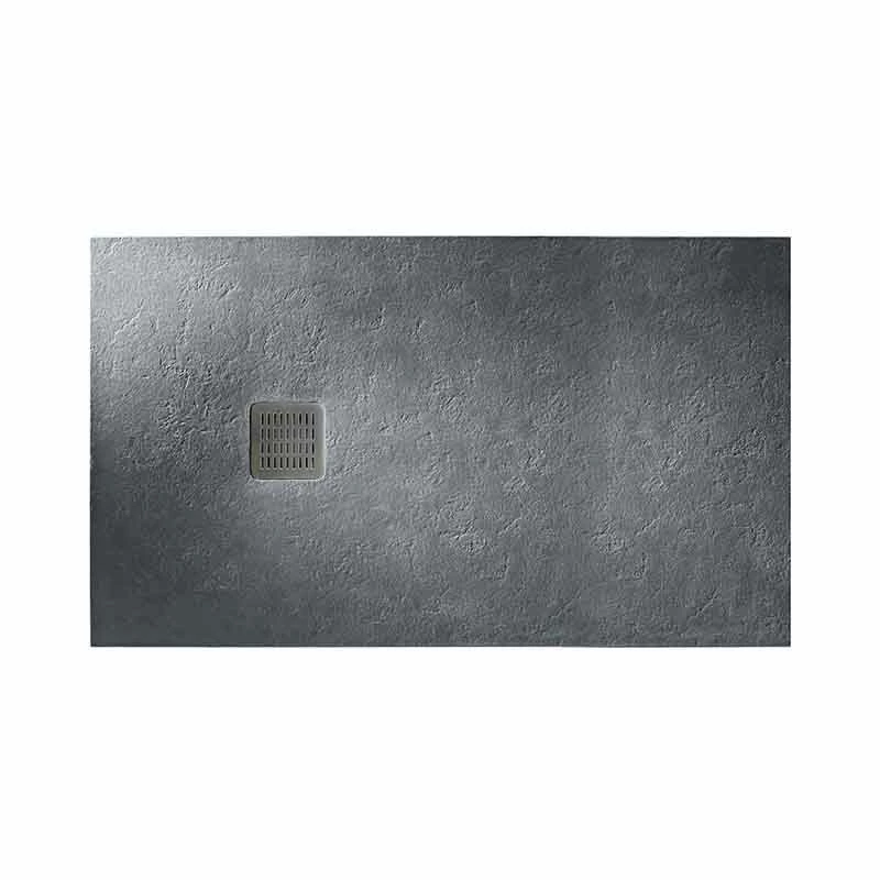 Roca Terran 1200 X 700 Superslim Stonex Shower Tray No Frame - Slate - P1014B02BC01200 1 Roca Terran 1200 X 700 Superslim Stonex Shower Tray No Frame - Slate - P1014B02BC01200