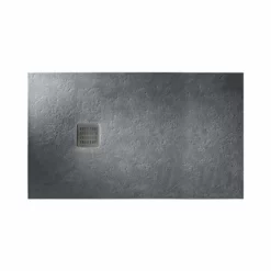 Roca Terran 1400 X 700 Superslim Stonex Shower Tray No Frame - Slate - P1015782BC01200