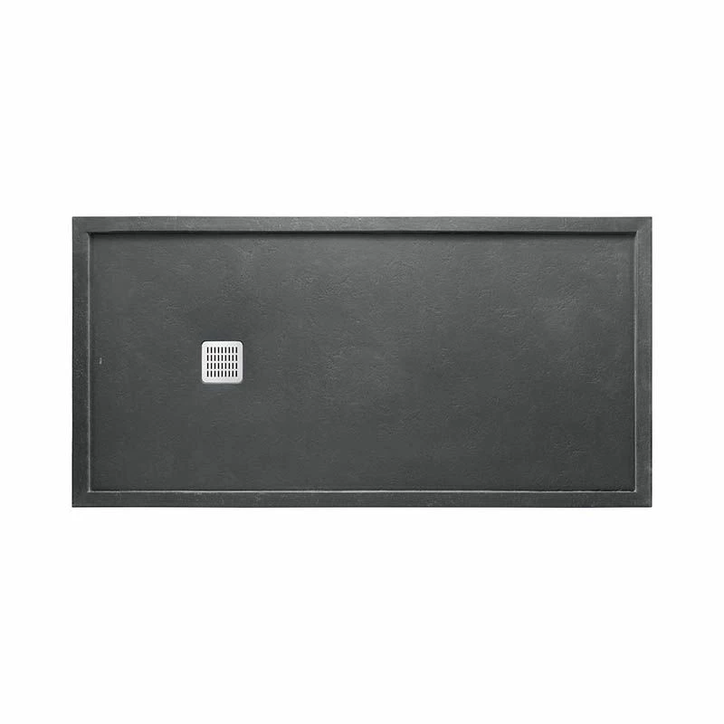 Roca Terran 1200 X 800 Superslim Stonex Shower Tray With Frame - Slate - P1024B032041200 1 Roca Terran 1200 X 800 Superslim Stonex Shower Tray With Frame - Slate - P1024B032041200