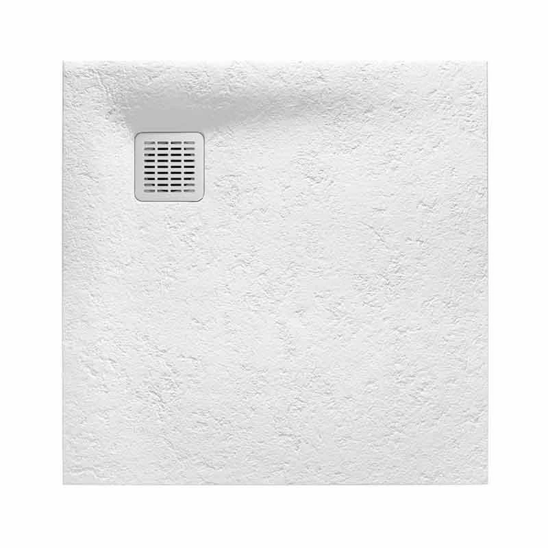 Roca Terran 800 X 800 Superslim Stonex Shower Tray - White - P10332032001100 1 Roca Terran 800 X 800 Superslim Stonex Shower Tray - White - P10332032001100