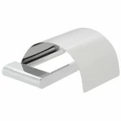 Vado Photon Covered Paper Holder Wall Mounted - Chrome - PHO-180A-C/P