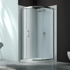 Merlyn 6 Series 1 Door Quadrant Shower Enclosure With Merlyn MStone Tray 900mm - MS63225