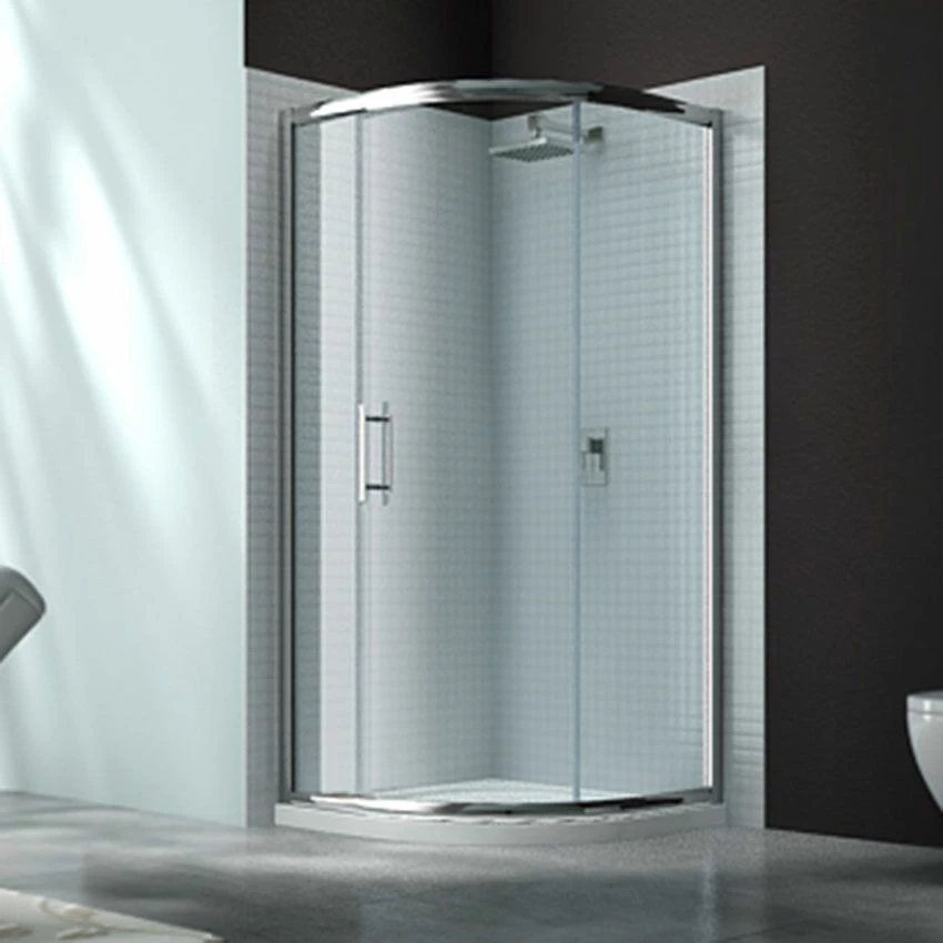 Merlyn 6 Series 1 Door Quadrant Shower Enclosure With Merlyn MStone Tray 900mm - MS63225 1 Merlyn 6 Series 1 Door Quadrant Shower Enclosure With Merlyn MStone Tray 900mm - MS63225