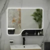 RAK Ceramics Ornate 600 X 800mm LED Illuminated Mirror - Chrome - RAKORNCP5001