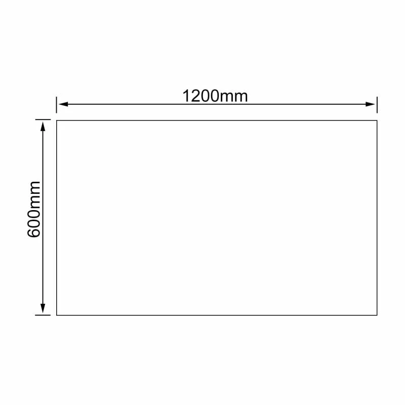 RAK Ceramics Picture Square 600 X 1200mm LED Illuminated Mirror - Brushed Nickel - RAKPICSQBN5004 2 RAK Ceramics Picture Square 600 X 1200mm LED Illuminated Mirror - Brushed Nickel - RAKPICSQBN5004 - Image 2