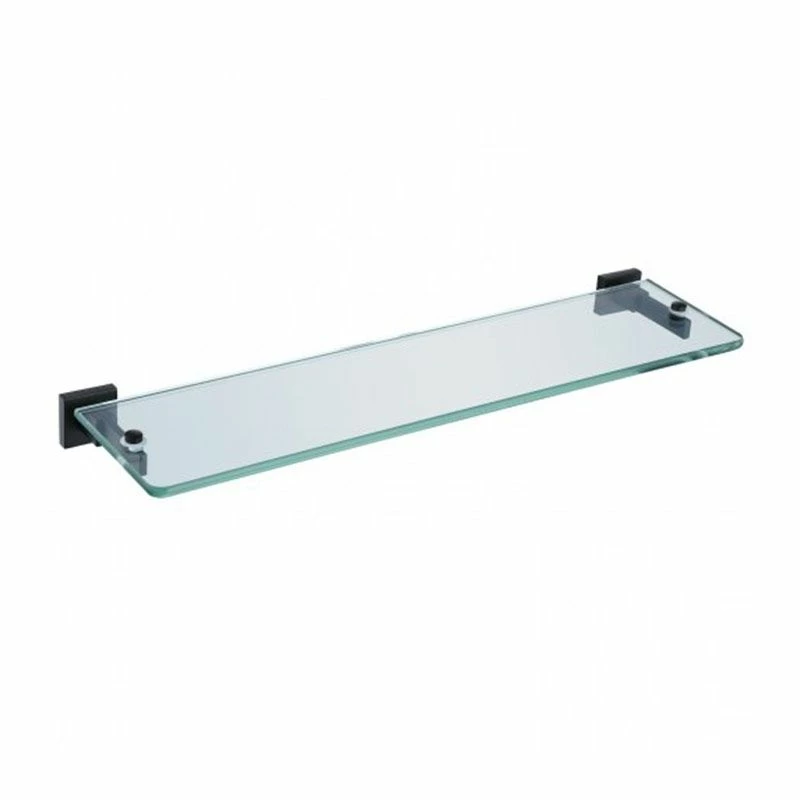 RAK Ceramics Cubis Glass Shelf Wide - Black - RAKCUB9913B 1 RAK Ceramics Cubis Glass Shelf Wide - Black - RAKCUB9913B