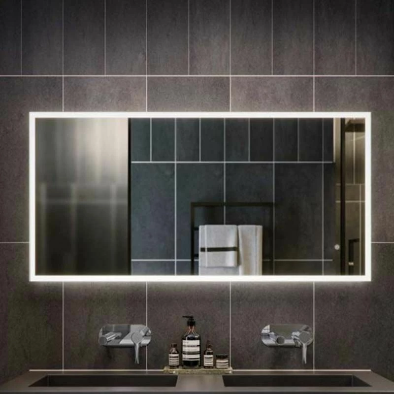 RAK Ceramics Cupid LED Illuminated Landscape Mirror With Demister 600x1200mm - RAKCUP5004 3 RAK Ceramics Cupid LED Illuminated Landscape Mirror With Demister 600x1200mm - RAKCUP5004 - Image 3