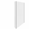 RAK Ceramics Feeling Fixed Return Glass Deflector Panel 2000mm X 250mm (Inc Fixings) - Black - RAKFRP504