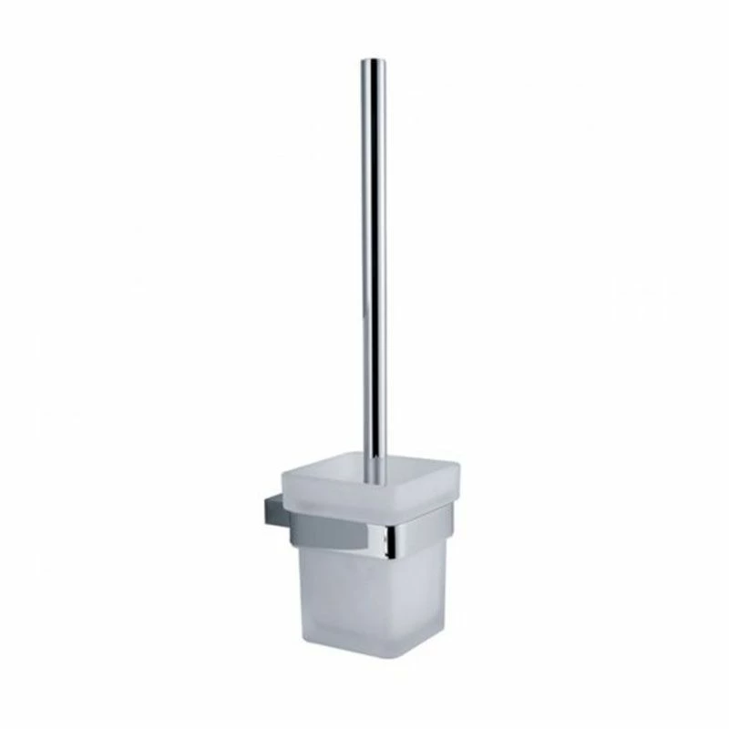 RAK Ceramics Moon Toilet Brush & Holder Wall Mounted - Chrome - RAKHAR9908 1 RAK Ceramics Moon Toilet Brush & Holder Wall Mounted - Chrome - RAKHAR9908