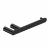 RAK Ceramics Petit Round Toilet Roll Holder - Matt Black - RAKPER9901-1B