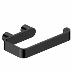 RAK Ceramics Petit Round Toilet Roll Holder - Matt Black - RAKPER9901-2B