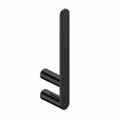 RAK Ceramics Petit Round Toilet Roll Holder - Matt Black - RAKPER9902-3B