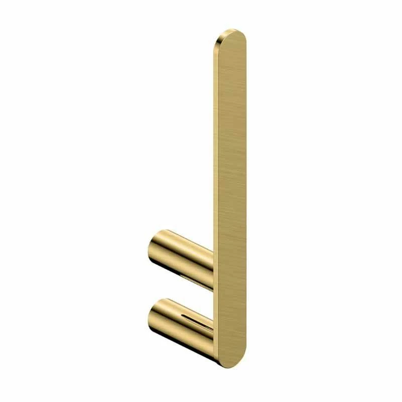 RAK Ceramics Petit Round Toilet Roll Holder - Brushed Gold - RAKPER9902-3G 1 RAK Ceramics Petit Round Toilet Roll Holder - Brushed Gold - RAKPER9902-3G