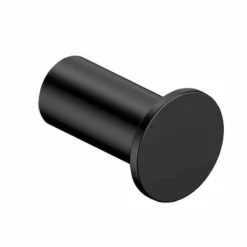RAK Ceramics Petit Round Robe Hook - Matt Black - RAKPER9909-1B
