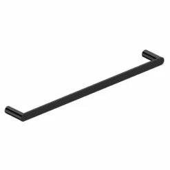 RAK Ceramics Petit Round 600mm Towel Bar - Matt Black - RAKPER9910-60B