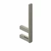 RAK Ceramics Petit Square Spare Toilet Roll Holder - Brushed Nickel - RAKPES9902-3N