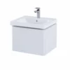RAK Ceramics Resort Basin Unit With Single Draw - Matt White - RAKRSTWBU55600