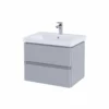 RAK Ceramics Resort Basin Unit With Double Draw - Matt Stone - RAKRSTWBU65601