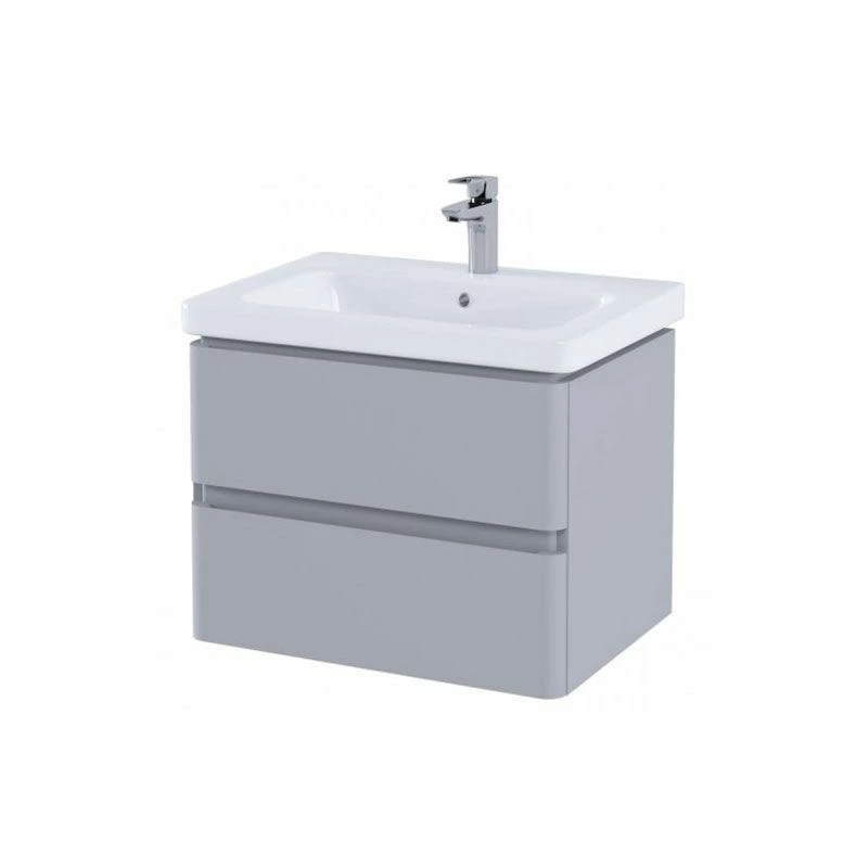 RAK Ceramics Resort Basin Unit With Double Draw - Matt Stone - RAKRSTWBU65601 1 RAK Ceramics Resort Basin Unit With Double Draw - Matt Stone - RAKRSTWBU65601