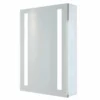 RAK Ceramics Sagittarius LED Illuminated Mirrored Bluetooth Cabinet With Demister 700x500mm - RAKSAG5001