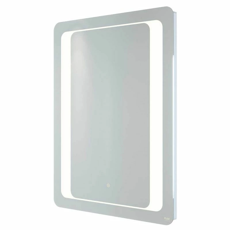 RAK Ceramics Tanzanite LED Illuminated Portrait Mirror With Switch And Demister Pad 800x600mm - RAKTAN5001 1 RAK Ceramics Tanzanite LED Illuminated Portrait Mirror With Switch And Demister Pad 800x600mm - RAKTAN5001