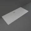 RAK Ceramics Feeling 1800 X 800mm Bath Replacement Shower Tray RAK Ceramics Solid - Grey - RFBR080180S503