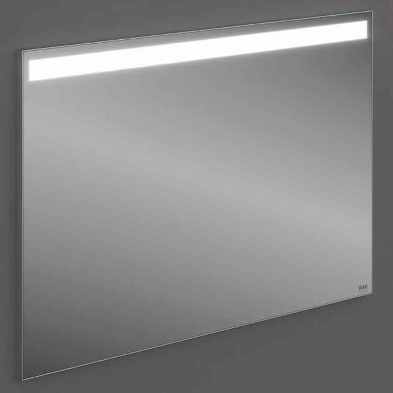RAK Ceramics Joy Wall Hung Mirror With LED Light & Demister 100 X 68cm - JOYMR10068LED 1 RAK Ceramics Joy Wall Hung Mirror With LED Light & Demister 100 X 68cm - JOYMR10068LED
