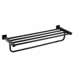 RAK Ceramics Cubis Towel Bar 601mm Wide - Black - RAKCUB9914B
