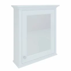 RAK Ceramics Washington 600mm Mirror Cabinet In White (W650 X H750mm) - RAKWMC60500