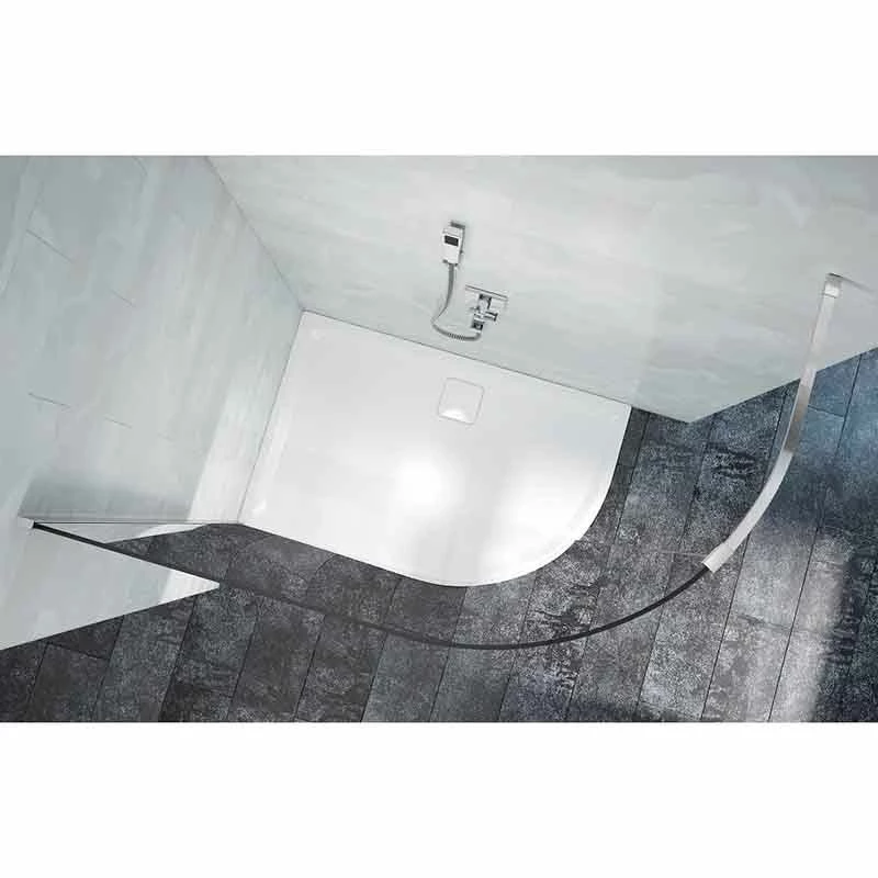 Merlyn 8 Series Curved Wet Room Glass Panel 1000mm - Glass - S8CURV1000 2 Merlyn 8 Series Curved Wet Room Glass Panel 1000mm - Glass - S8CURV1000 - Image 2