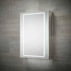 Sensio Sonnet Single Door Diffused LED Cabinet Mirror 700x500x132mm - SE30194C0